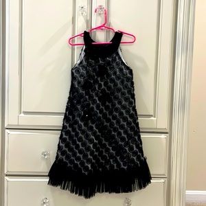Isobella and Chloe Black Dress 6x